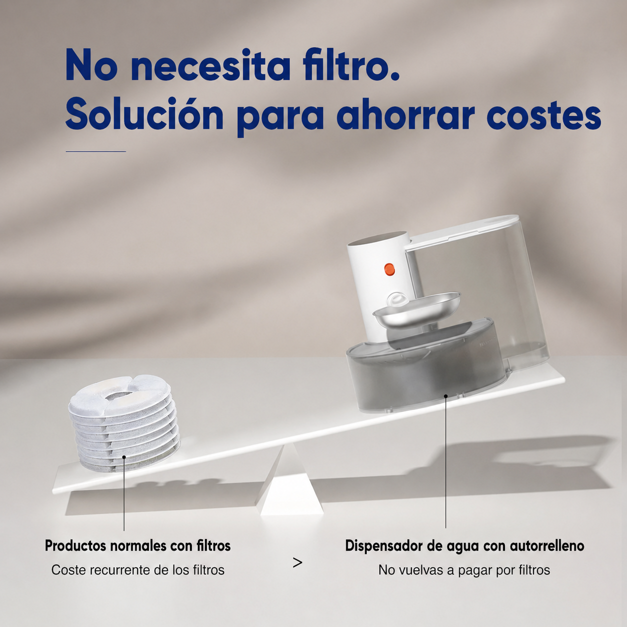 Bebedero Automático para Mascotas con Filtración y Purificación